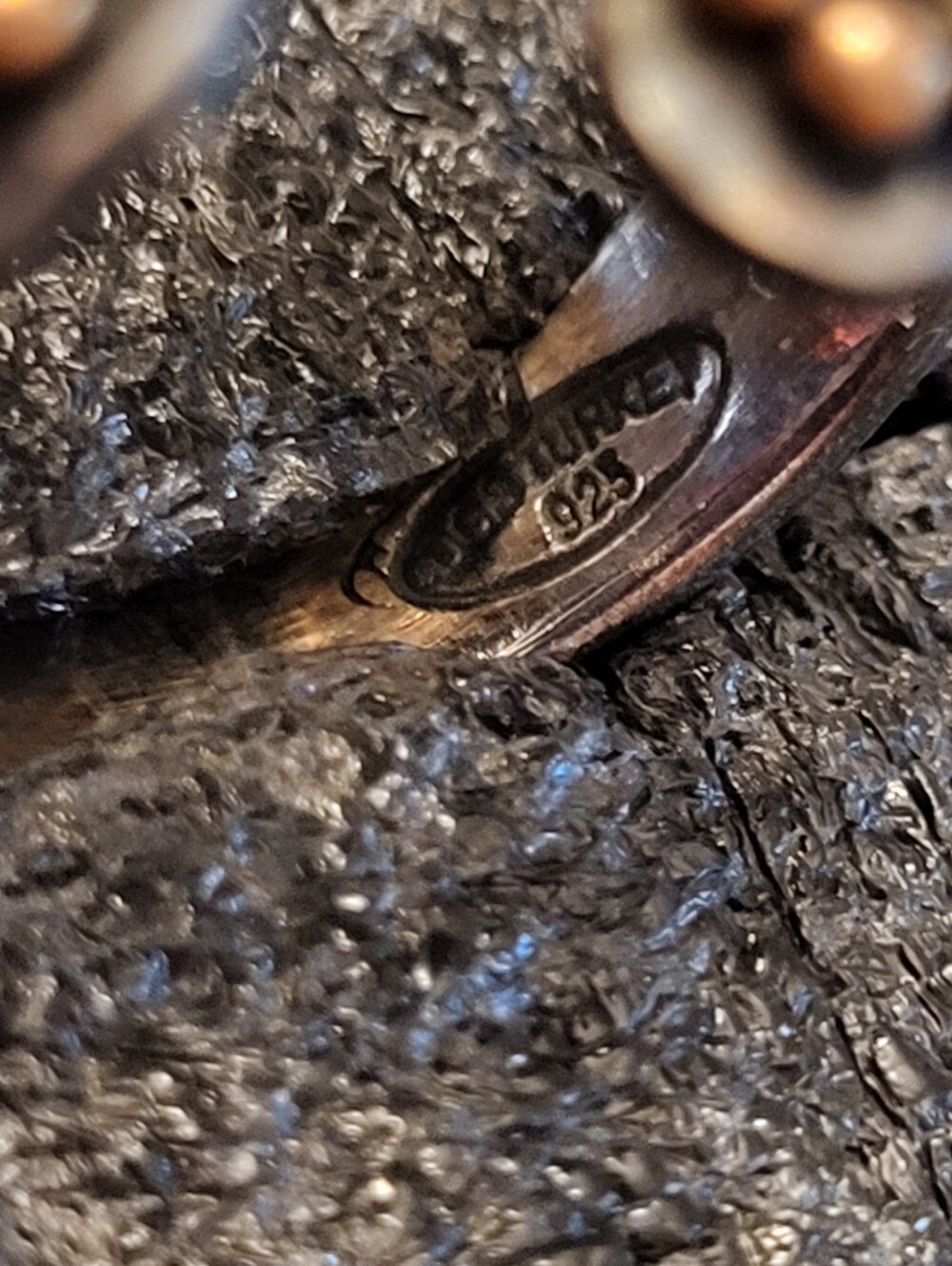 Vintage Turkish Sterling Silver Cocktail Ring - Picture 9 of 9